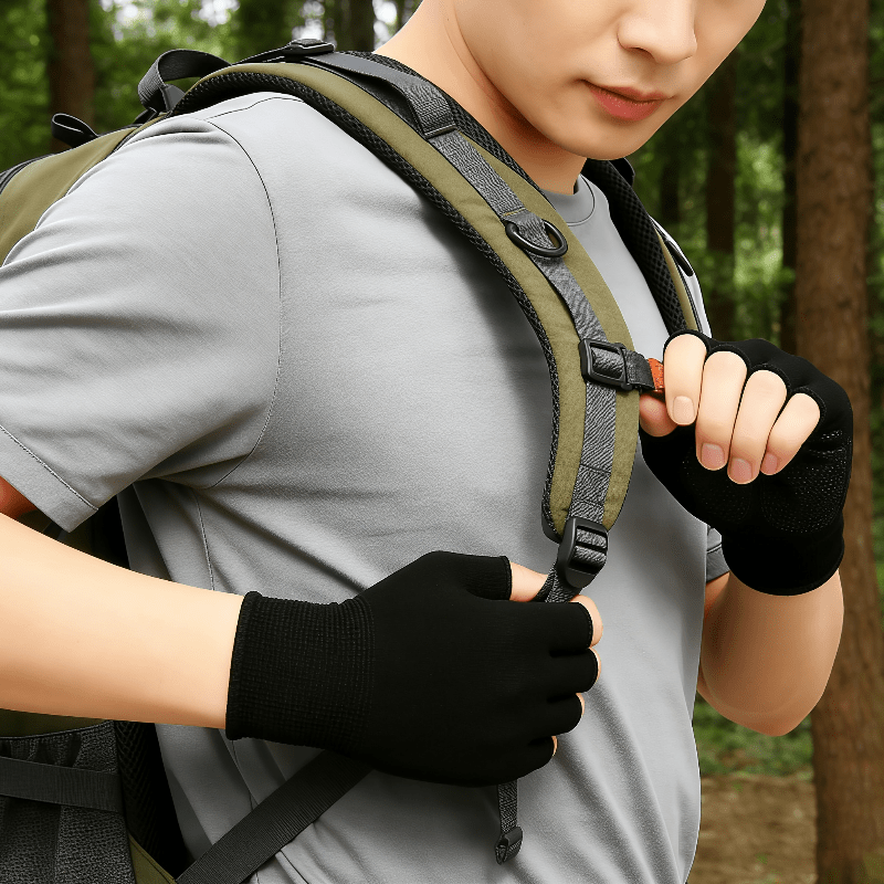 Sarung Tangan Rajut Hitam Sete - Cycling To Work ulasan dan harga