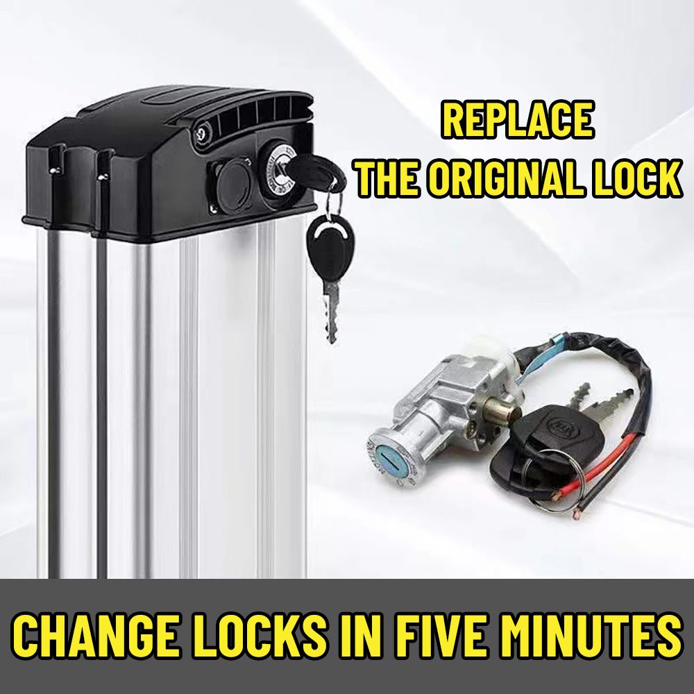 Kunci Baterai E-bike dengan 2  - Commuter Bike Lock ulasan dan harga