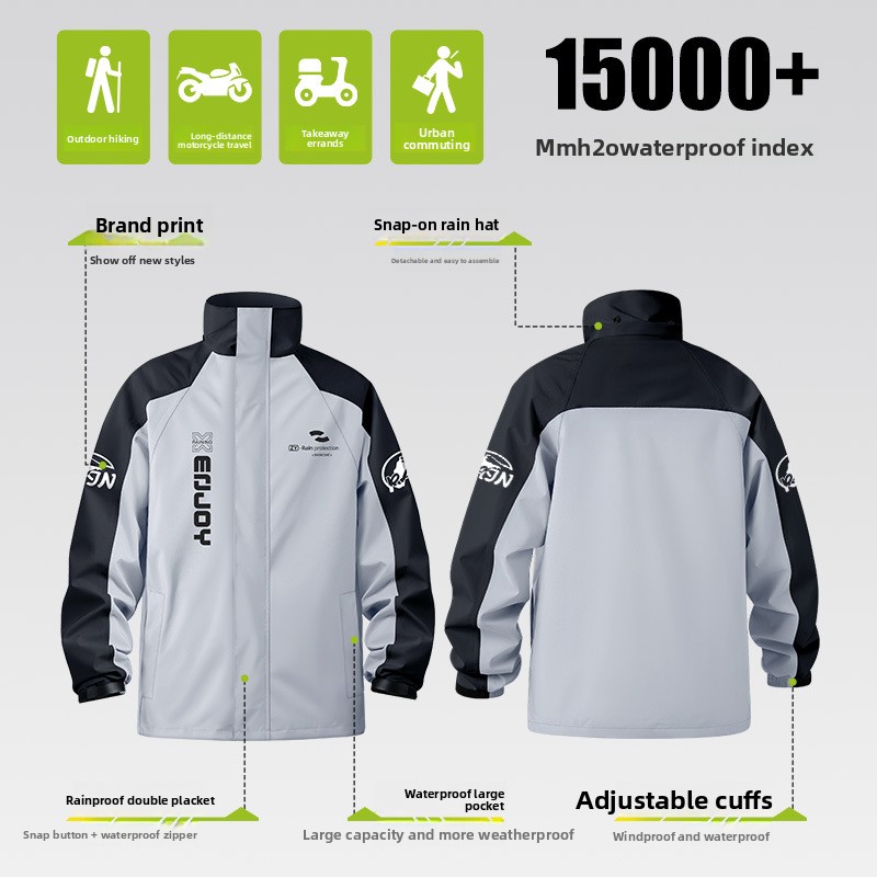 Setelan Jas Hujan Sepeda Motor - Cycling Commute Pants ulasan dan harga