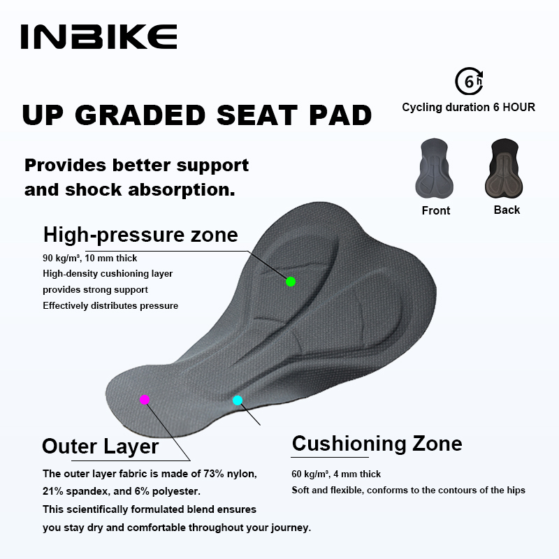 Celana Bib Sepeda INBIKE Musim - Cycling Commuter Trousers ulasan dan harga